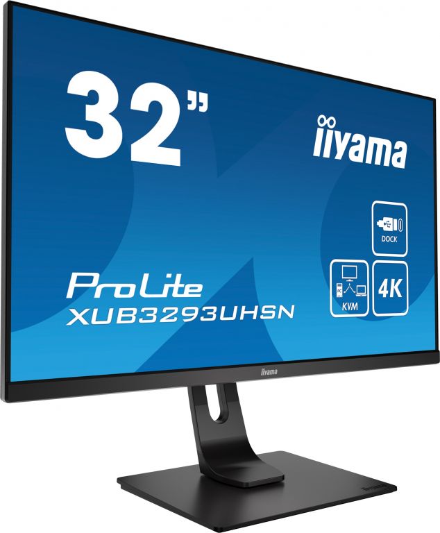 Monitor iiyama ProLite XCB3494WQSN-B1 34", 4K, IPS LED, 4ms, KVM, USB-C/HDMI/DP, LAN, hub USB