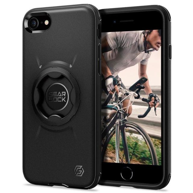 Ochranný kryt Spigen Gearlock Bike Mount Case pro Apple iPhone SE/8/7 černý