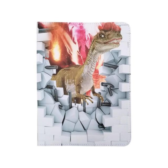 Knížkové pouzdro (Fashion) Dinosaur univerzální 9-10"