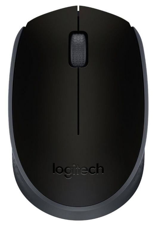 Logitech myš M171/ Bezdrátová/ Optická/ 1000dpi/ USB přijímač/ černá