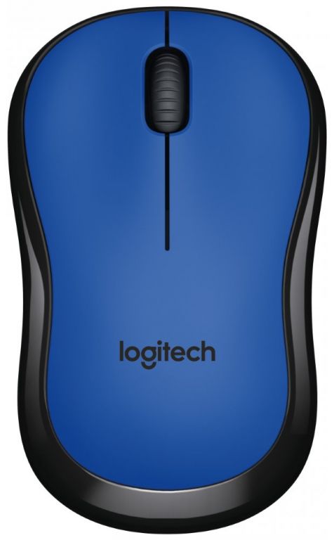 Logitech myš M220 SILENT/ Bezdrátová/ Optická/ 1000dpi/ USB přijímač/ Modra