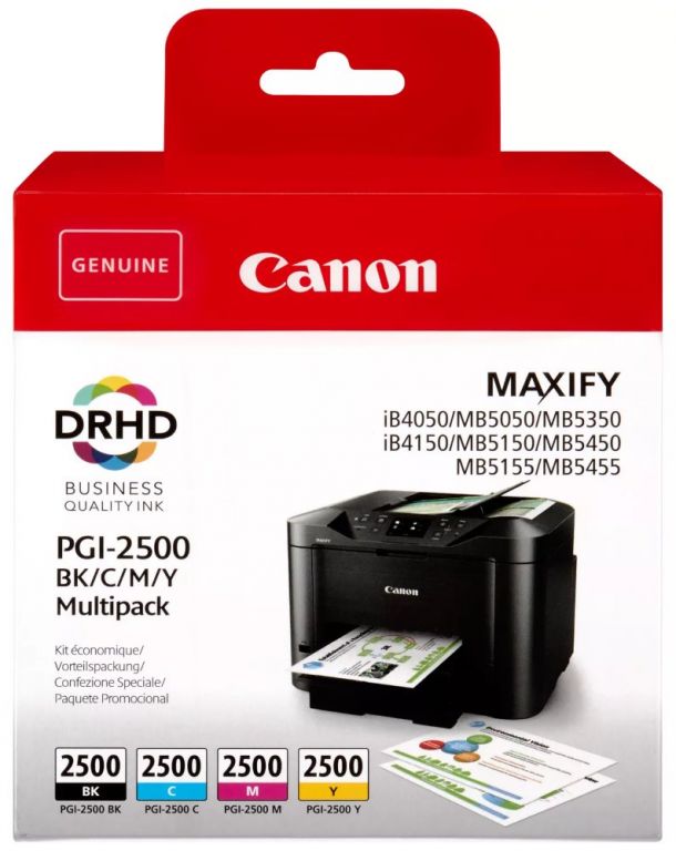 Canon multipack inkoustových náplní PGI-2500 BK/C/M/Y MULTI