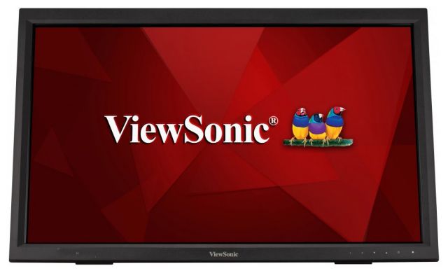 ViewSonic TD2423 / 24"/ IR Touch/ VA / 16:9/ 1920x1080/ 7ms / 250cd/m2 / DVI / HDMI/ VGA / USB/ Repro / Bookstand