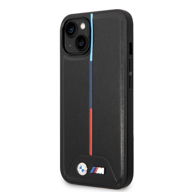 BMW M Tricolor Stripe Zadní Kryt pro iPhone 14 Plus Black