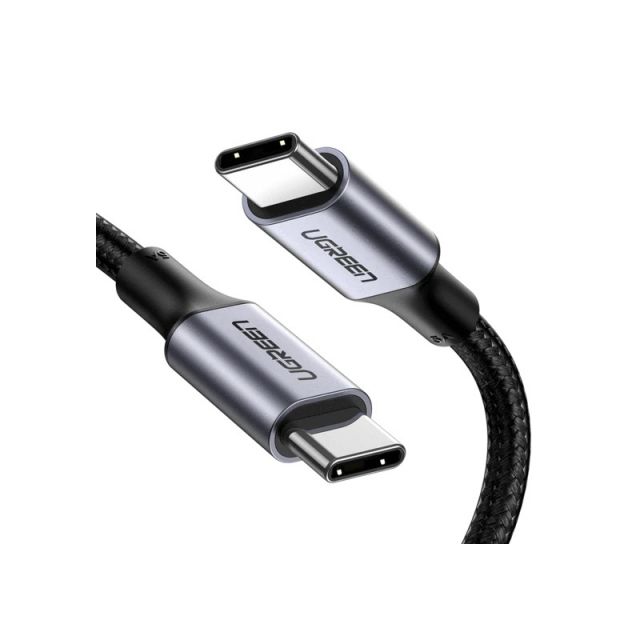 UGREEN USB-C Cable Aluminum Case with Braided 1M Black