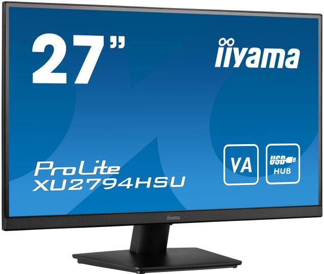 Monitor iiyama ProLite XU2794HSU-B1 27", VA LED, 4ms, 75Hz, HDMI, DP