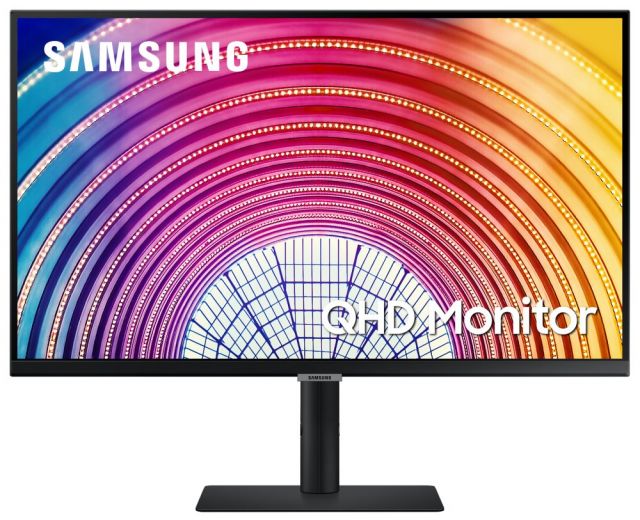 Samsung S60A 27"/ 2560x1440/ IPS/ 5ms/ 300 cd/m2/ DP/ HDMI/ USB/ sluchátkový port/ PIVOT/ černý