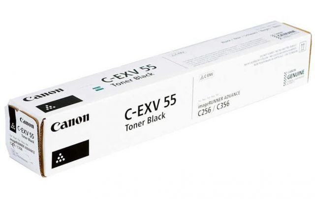 Canon originální TONER CEXV55 BLACK iR-ADV C256/C257/C356/C357 23 000 stran A4 (5%) - CHIPLESS