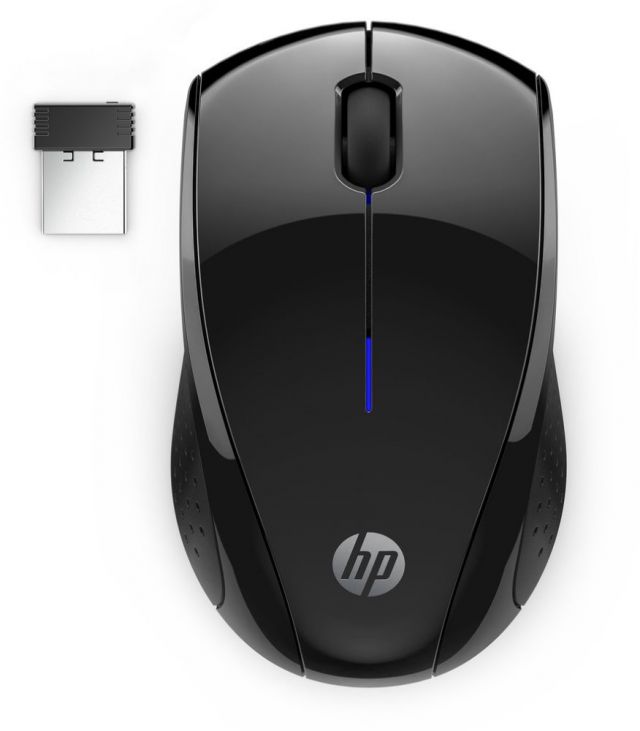 HP 220 myš Silent bezdrátová, černá