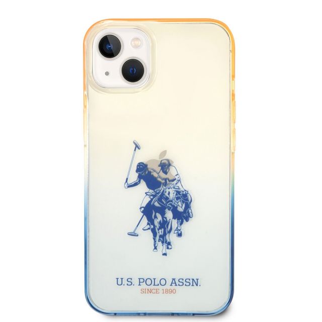 U.S. Polo Bumper Double Horse Zadní Kryt pro iPhone 14 Navy