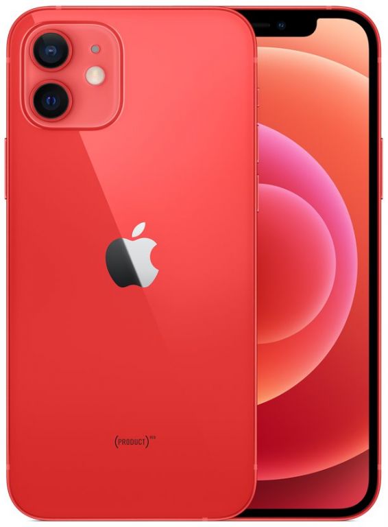 Apple iPhone 12 128GB (PRODUCT)RED 6,1" OLED/ 5G/ LTE/ IP68/ iOS 14