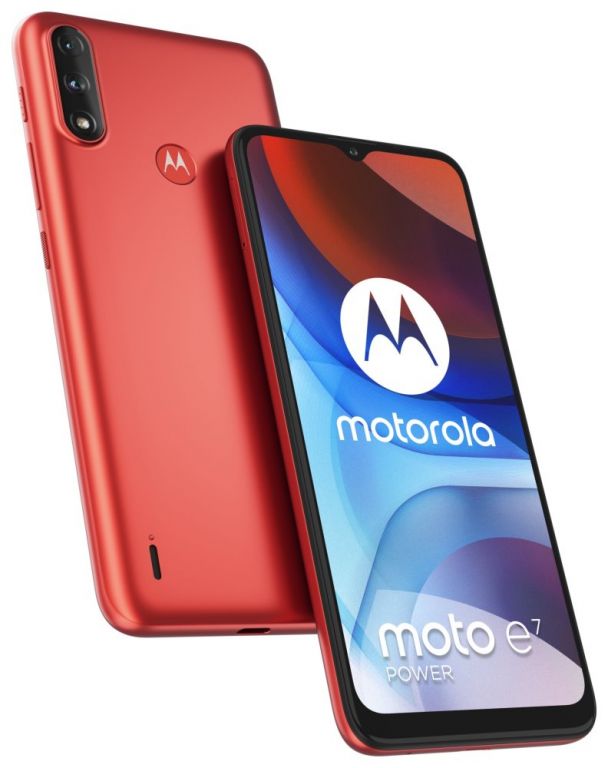 Motorola Moto E7 Power - oxy red 6,5" / Dual SIM/ 4GB/ 64GB/ LTE/ Android 10
