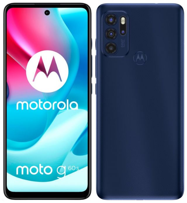 Motorola Moto G60s - Ink Blue 6,8" / Dual SIM/ 6GB/ 128GB/ LTE/ Android 11