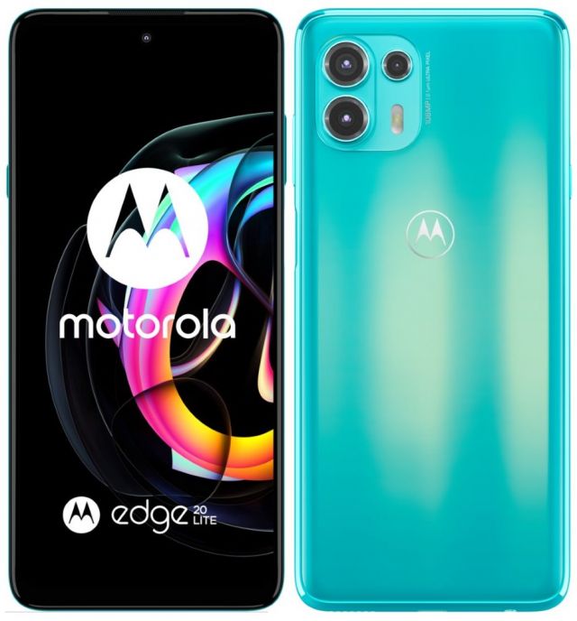 Motorola EDGE 20 Lite - Lagoon Green 6,7" / Dual SIM/ 8GB/ 128GB/ 5G/ Android 11