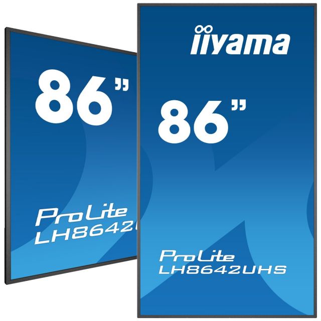 Velkoformátový monitor iiyama Prolite LH8642UHS-B1 86" IPS 4K UHD ze slotem Intel® SDM