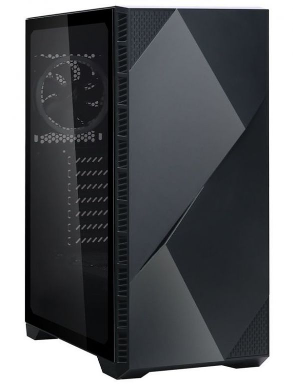Zalman skříň Z3 Iceberg black / Middle tower / ATX / 2x120mm fan / temperované sklo / černá