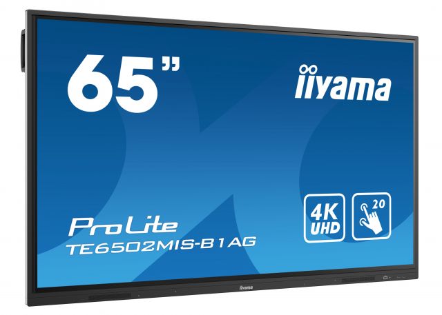 Interaktivní velkoformátový displej iiyama ProLite TE6502MIS-B1AG 65" VA, 4K UHD, iiWare(Android), WiFi