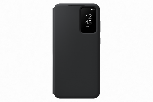 Flipové pouzdro Smart Clear View Wallet Case pro Samsung Galaxy S23 Plus EF-ZS916CBEGWW černé
