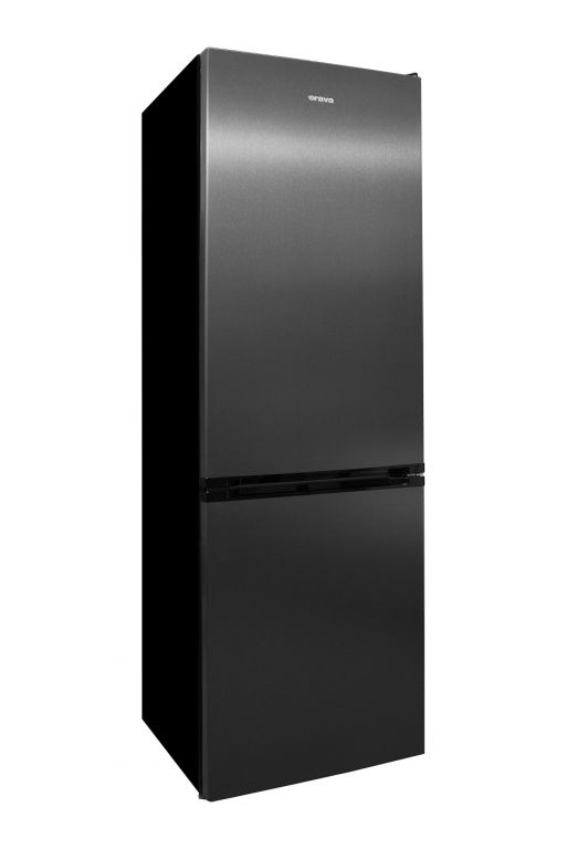 Orava RGO-380 X Kombinovaná chladnička s technologií NO FROST, 324 l stříbrná