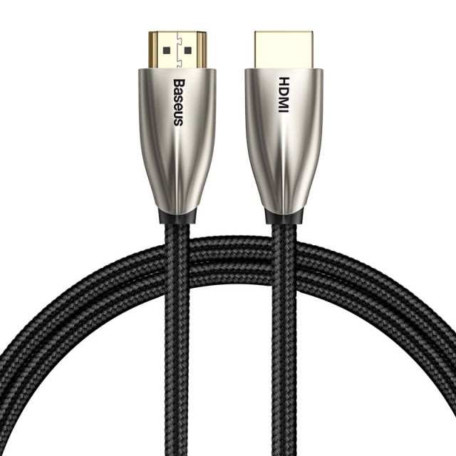 Baseus Horizontal 4K HDMI Male to 4K HDMI Male Adapter Cable 2m Black