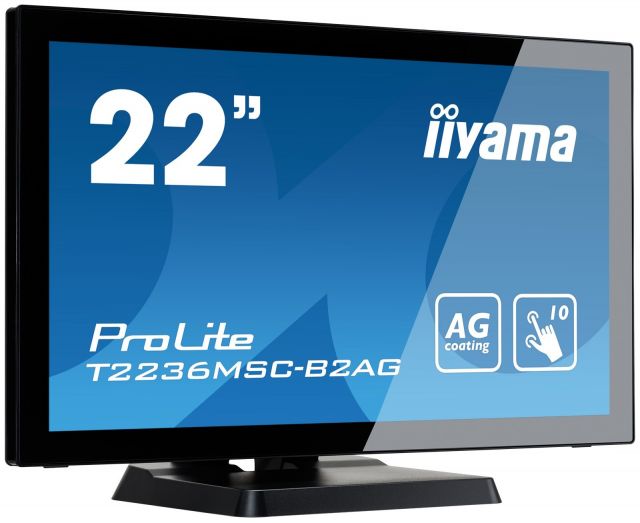 Dotykový monitor iiyama ProLite T2236MSC-B2AG kapacitní, AntiGlare
