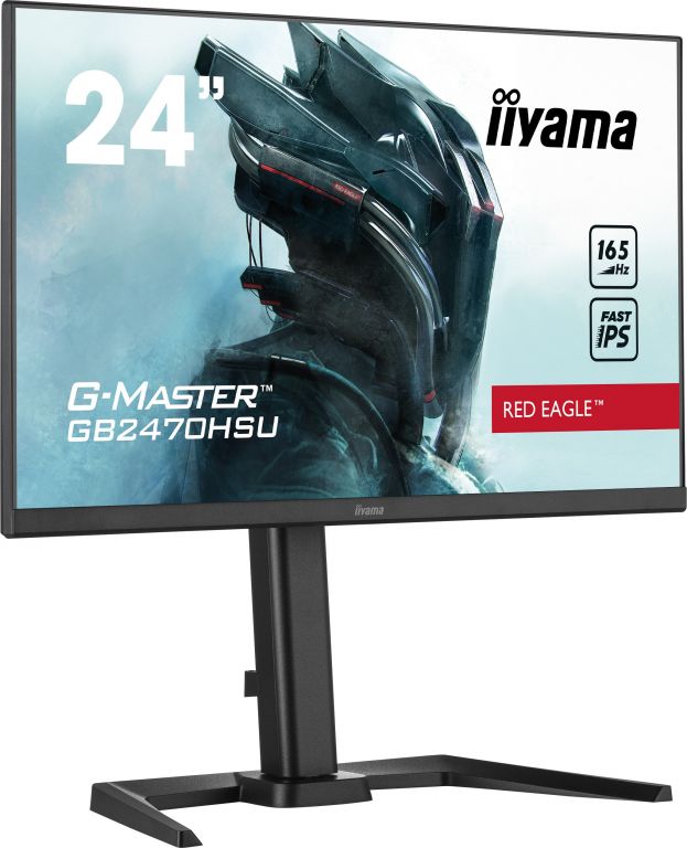 Monitor iiyama G-Master GB2470HSU-B5 Red Eagle 24" IPS LED 0,8ms 165Hz /HDMI DP/ FlicerFree, FreeSync
