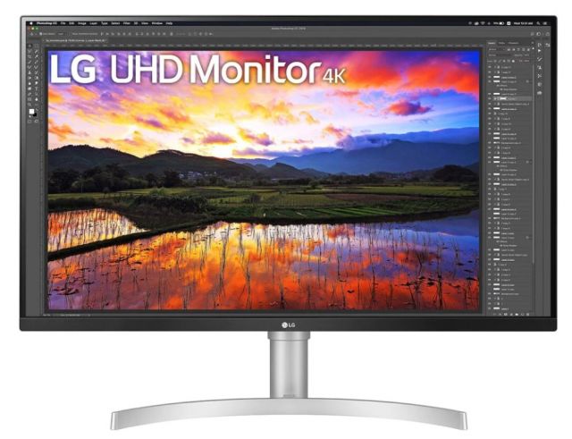 LG monitor 32UN650 32" / IPS / UHD 4K 3840x2160 / 16:9 / 350cd/m2 / 5ms / HDR / HDMI / DP / repro