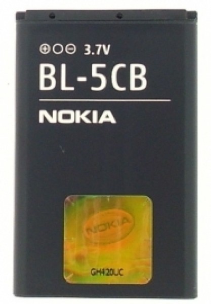 Baterie NOKIA BL-5CB , Li-ION 800 mAh, originální, bulk