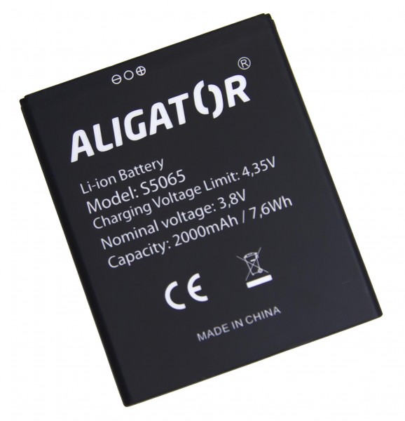 Baterie ALIGATOR S5065 Duo, Li-Ion 2000mAh, originální