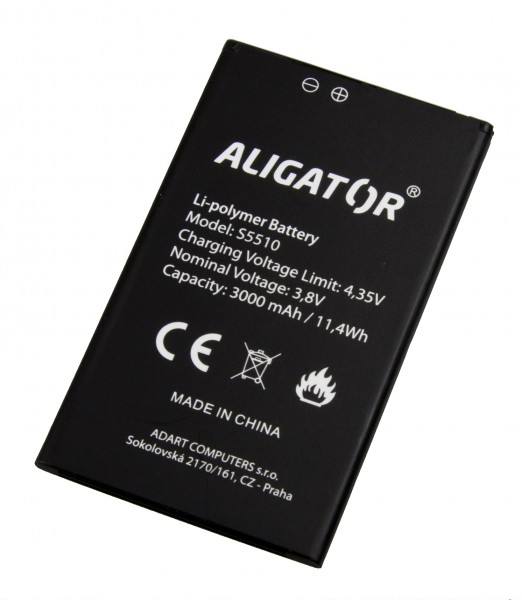  Baterie ALIGATOR S5510 Duo, Li-Ion 3000mAh, originální