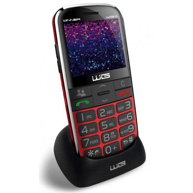 Mobilní telefon WG15C (Červený)