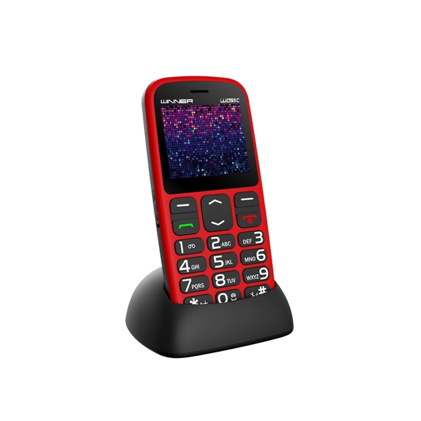 Mobilní telefon WG8C (Červený)