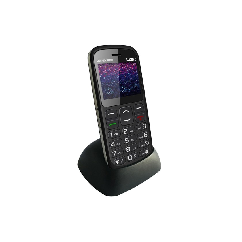 Mobilní telefon WG8C (Černý)