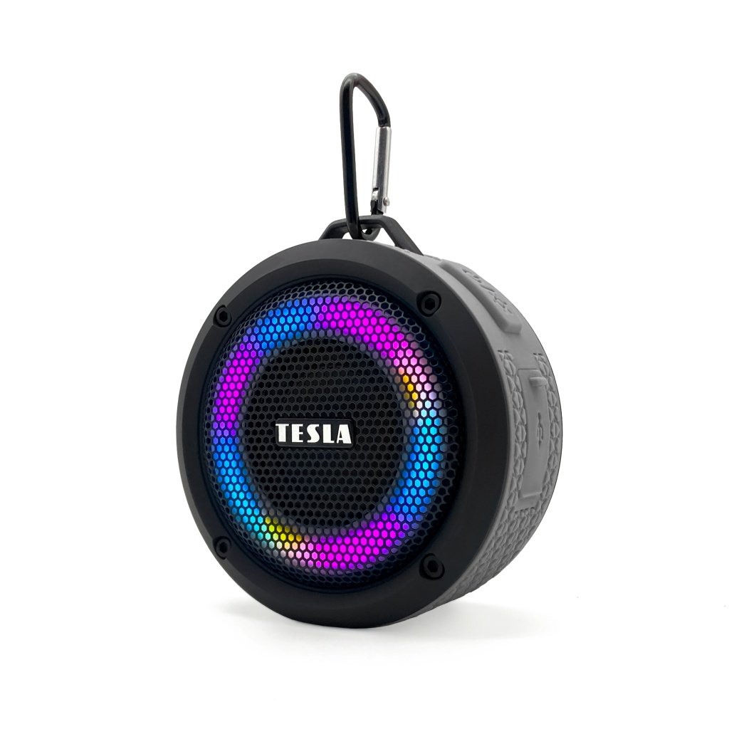 TESLA Sound BS60 bezdrátový Bluetooth reproduktor voděodolný (šedá barva)