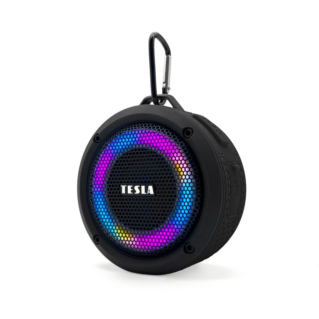 TESLA Sound BS60 bezdrátový Bluetooth reproduktor voděodolný (černá barva)