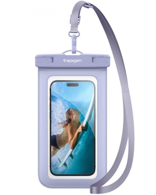 Univerzální vodotěsné pouzdro Spigen Aqua Shield WaterProof Case A601 1 Pack aqua blue