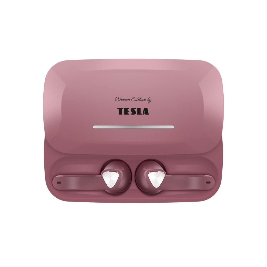TESLA Sound EB20 bezdrátová Bluetooth sluchátka (Pearl Pink)