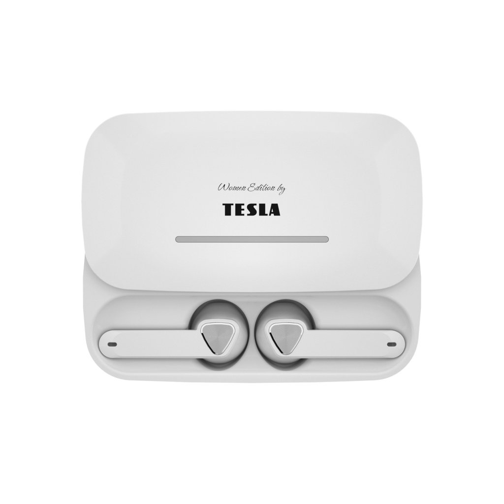 TESLA Sound EB20 bezdrátová Bluetooth sluchátka (Luxury White)