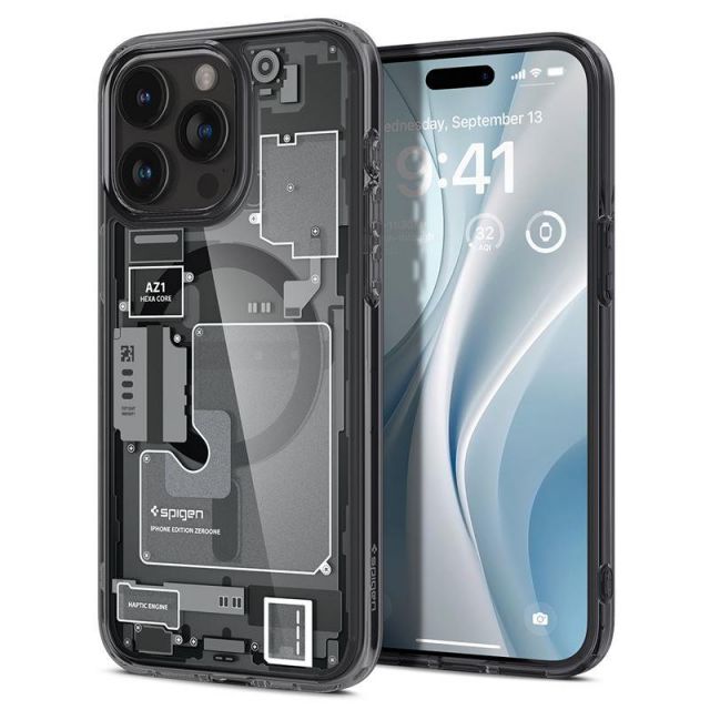 Ochranný kryt Spigen Ultra Hybrid MagSafe pro iPhone 15 Pro zero one